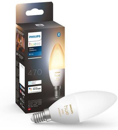 PHILIPS HUE White ambiance E14 407lm (929002294403)