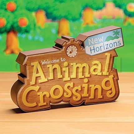 Animal Crossing Logo Light Lampka