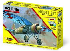 Zdjęcie Mirage Hobby Pzl 11C Wrzesień 1939' Polski Samolot Myśliwski - Olesno