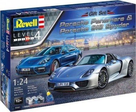 Revell Model Do Sklejania Gift Set Porsche (5681)
