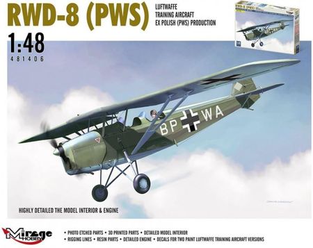 Mirage Rwd 8 (Pws) Samolot Szkoleniowy Luftwaffe Z Byłej Polskiej Produkcji