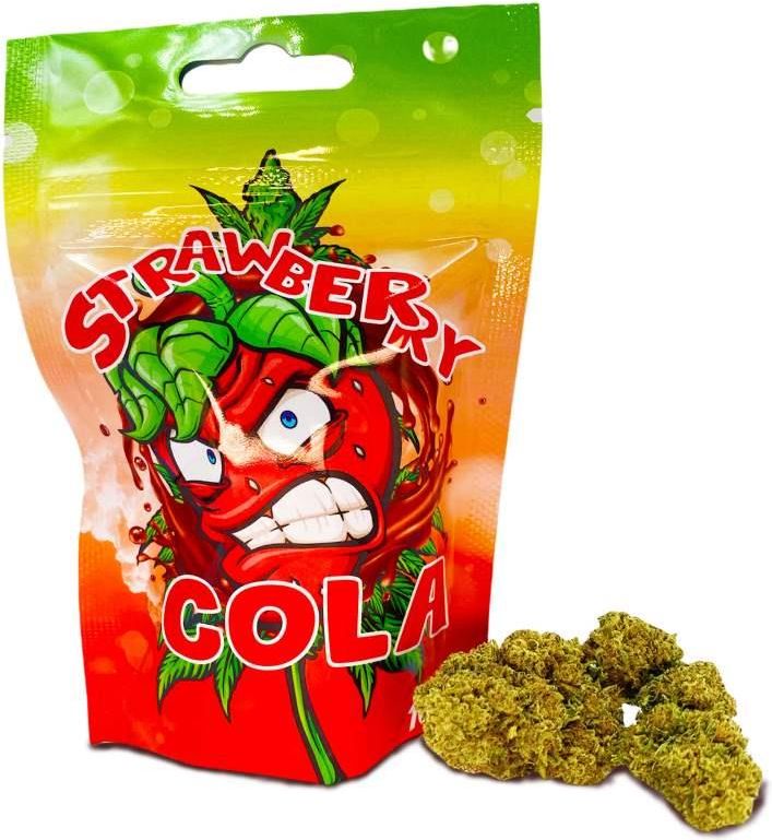 【sativa】Strawberry Cough 1ml CBD 04 Canapharm Susz Konopny Strawberry Kush Cbd 4,8% Thc 0,2% 1G