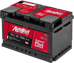 Autopart 575-350 Galaxy Plus Duplex 75Ah 750A