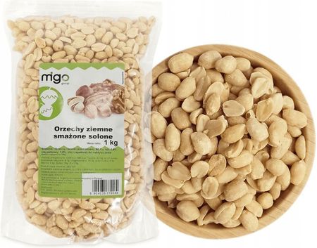 Migogroup Orzechy ziemne smażone solone 1kg