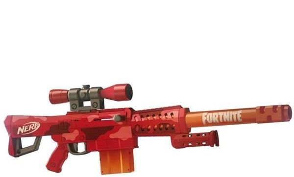 Lançador NERF Fortinite Heavy SR Blasted F0929 Brinquedo Camuflado