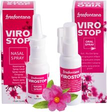 ViroStop Zestaw ochronny przeciw wirusom: spray do nosa 20ml + spray do jamy ustnej 30ml - Suplementy do jamy ustnej
