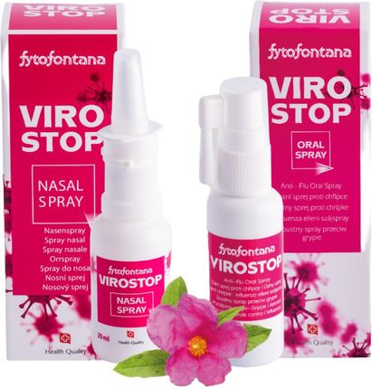 ViroStop spray do nosa 20ml + spray do jamy ustnej 30ml