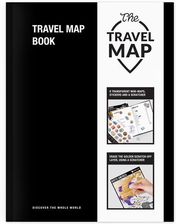 Planer zdrapka podróży Travel Map Book