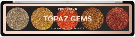 Profusion Topaz Gems Eyeshadow Palette paleta 5 cieni do powiek