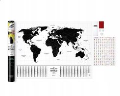 Zdjęcie Mapa Zdrapka Travel Map Glow World - Poznań