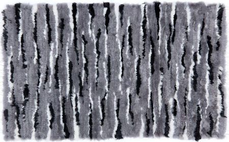 Vanuba Tkany dywan z owczej skóry Popiel Mieszany 60 x 100