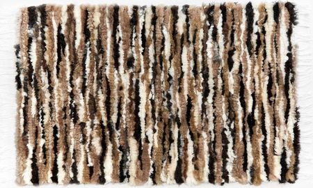 Vanuba Tkany dywan z owczej skóry Beż Mieszany 60 x 100
