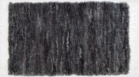 Vanuba Tkany dywan z owczej skóry Popiel 60 x 100