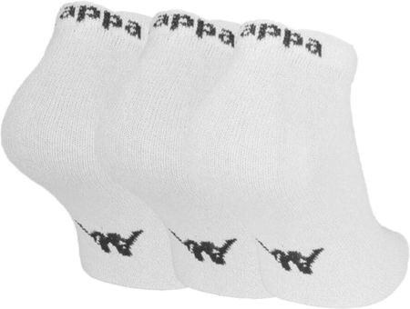 KAPPA Kappa Sonor 3PPK Socks, unisex, skarpetki, Białe - Biały