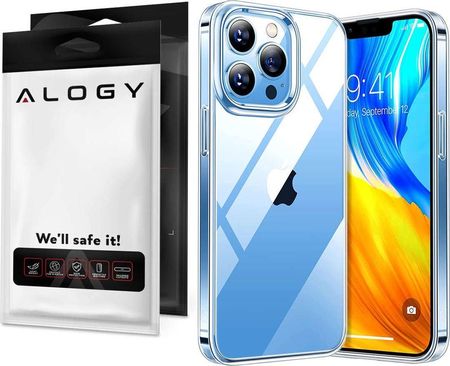 Alogy Etui silikonowe Alogy obudowa case do Apple iPhone 13 Pro Max 6.7 przezroczyste (9487296)