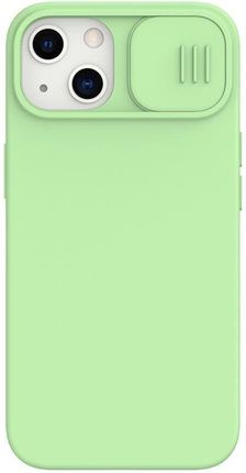 Nillkin Nillkin CamShield Silky Magnetic - Etui Apple iPhone 13 z osłoną aparatu (Mint Green) (9469126)