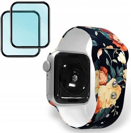 PASEK+2x Szkło do Apple Watch 4/5/6/SE 38/40mm (10247250539)