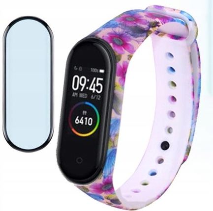 Opaska Ze Szkłem do Xiaomi MI Band 4 - Różne Wzory (9841655654)