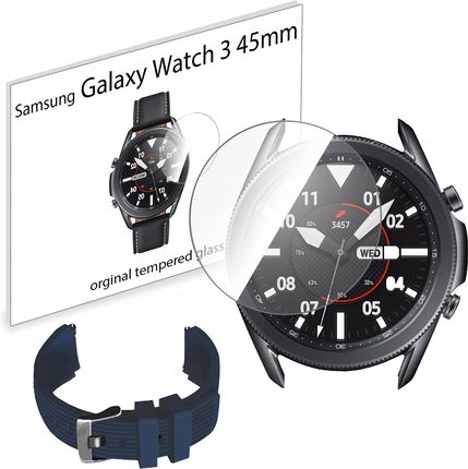 Pasek i szkło do Samsung Galaxy Watch 3 45mm (10437653249)