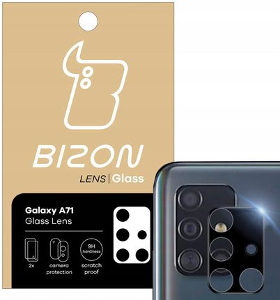 Szkło na obiektyw do Galaxy A71, Bizon Lens szybka (10586150857)