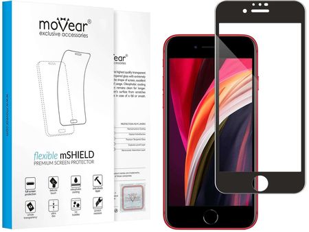 Movear Szkło hartowane 3D PRO-E do Apple iPhone 12 Mini 5.4" na Cały Ekran | Do Etui, fullGlue, 9H (2612)