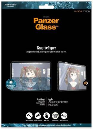Antybakteryjna folia ochronna PanzerGlass GraphicPaper iPad Pro 11 (2021/2020/2018) / Air 4 gen. 2020 (23225)