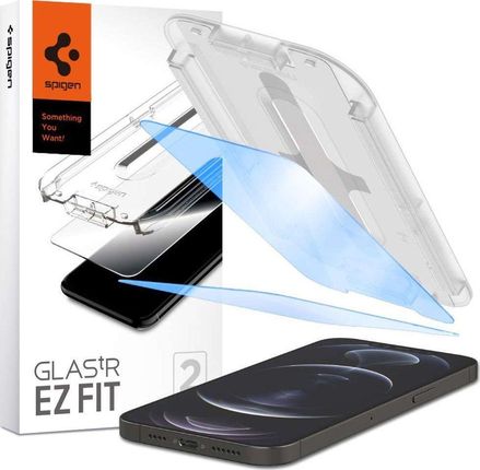 Spigen 2x Szkło hartowane Spigen Glas.tR EZ Fit Antiblue do Apple iPhone 13/ 13 Pro (9471263)