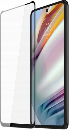Dux Ducis 9D Tempered Glass wytrzymałe szkło hartowane 9H na cały ekran z ramką Motorola Moto G60S / Moto G60 czarny (case friendly) (109865)
