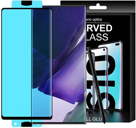 3D Edge Nano Flexi Glass folia szklana szkło hartowane na cały ekran z ramką Samsung Galaxy S21+ 5G (S21 Plus 5G) czarny (73028)
