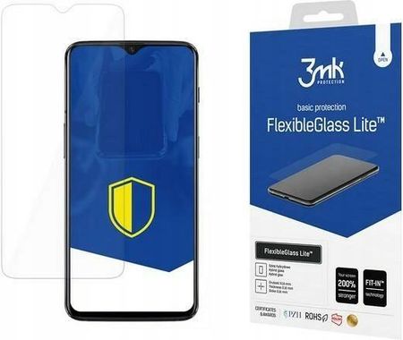 Szkło na Ekran OnePlus 6T 3MK FlexibleGlass Lite (11265996350)