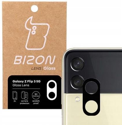 Szkło na aparat Bizon Glass Lens dla Galaxy Z Flip3 5G, 2 sztuki (28294)
