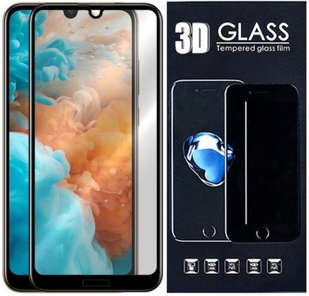 Szkło 3D 9H Pełne Do Huawei Y6 2019 / Y6 Pro 2019 (10981518570)