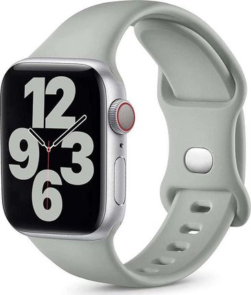 Alogy Sportowy pasek Alogy gumowy do Apple Watch 42/44/45mm Szary (9487421)