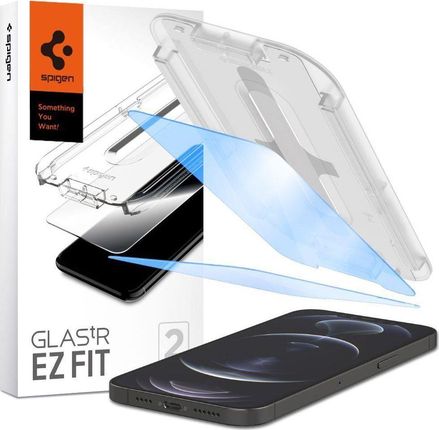 ESR Szkło hartowane Spigen GLAS.tR ez Fit Apple iPhone 13/13 Pro Antiblue [2 PACK] (9398902)