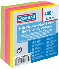 Zdjęcie Donau Kostka Samoprzylepna Neon 76X76Mm 400 Kart. - Nasielsk