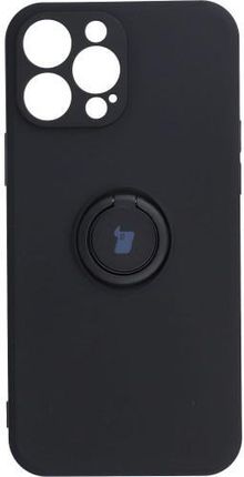 Etui Bizon Case Silicone Ring iPhone 13 Pro Max, czarne (28602)