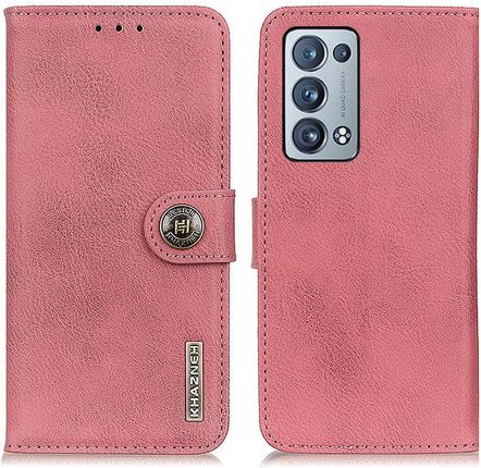 Etui Wallet do Oppo Reno6 Pro 5G / Pro+ 5G, KHAZNEH, Pink (213809)