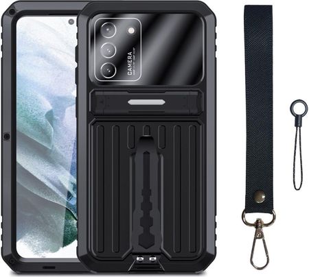 Etui Kickstand Full Cover do Samsung Galaxy S21, Black (213909)