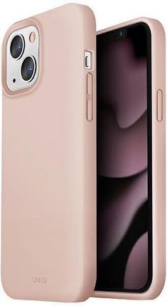 UNIQ etui Lino iPhone 13 6,1" różowy/blush pink (82396)