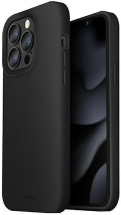 UNIQ etui Lino iPhone 13 Pro Max 6,7" czarny/ink black (82400)