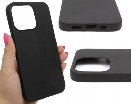 Etui Jelly Case do iPhone 13 Mini czarny MATT (11394014046)