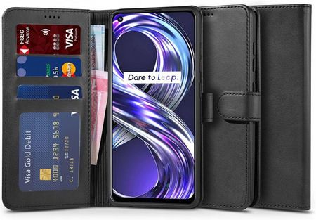 Etui Tech-Protect Wallet do Realme 8i czarne (12115)