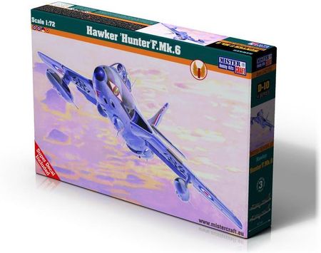 Mistercraft Hawker Hunter F Mk 6 D-10 1:72