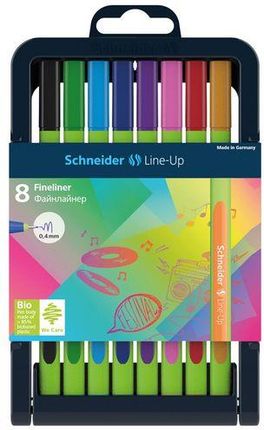Schneider Cienkopisy 8 Kolorów Line-Up