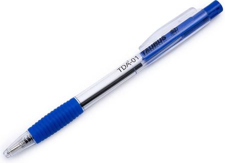 Taurus 50 Sztuk Długopis Automatyczny Tda-01 Niebieski