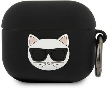 Karl Lagerfeld Choupette AirPods 3 Silicone Case - etui do AirPods 3 czarne (11014)