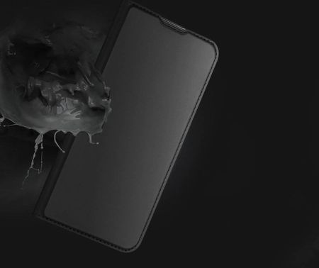 Dux Ducis Skin Pro kabura etui pokrowiec z klapką Motorola Moto G100 / Edge S czarny (98614) - zdjęcie 2