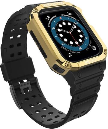 Protect Strap Apple iWatch 2/3/4/5/6/SE/7 38/40 Gold/Black (111803)