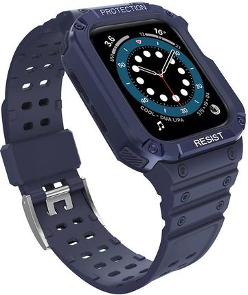 Protect Strap Apple iWatch 2/3/4/5/6/SE/7 38/40 Blue/Blue (111810)