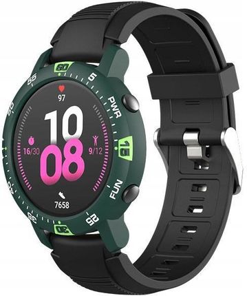 Etui Sikai Case Huawei Watch GT2 42mm, zielono-biało-fluoresencyjne (27792)